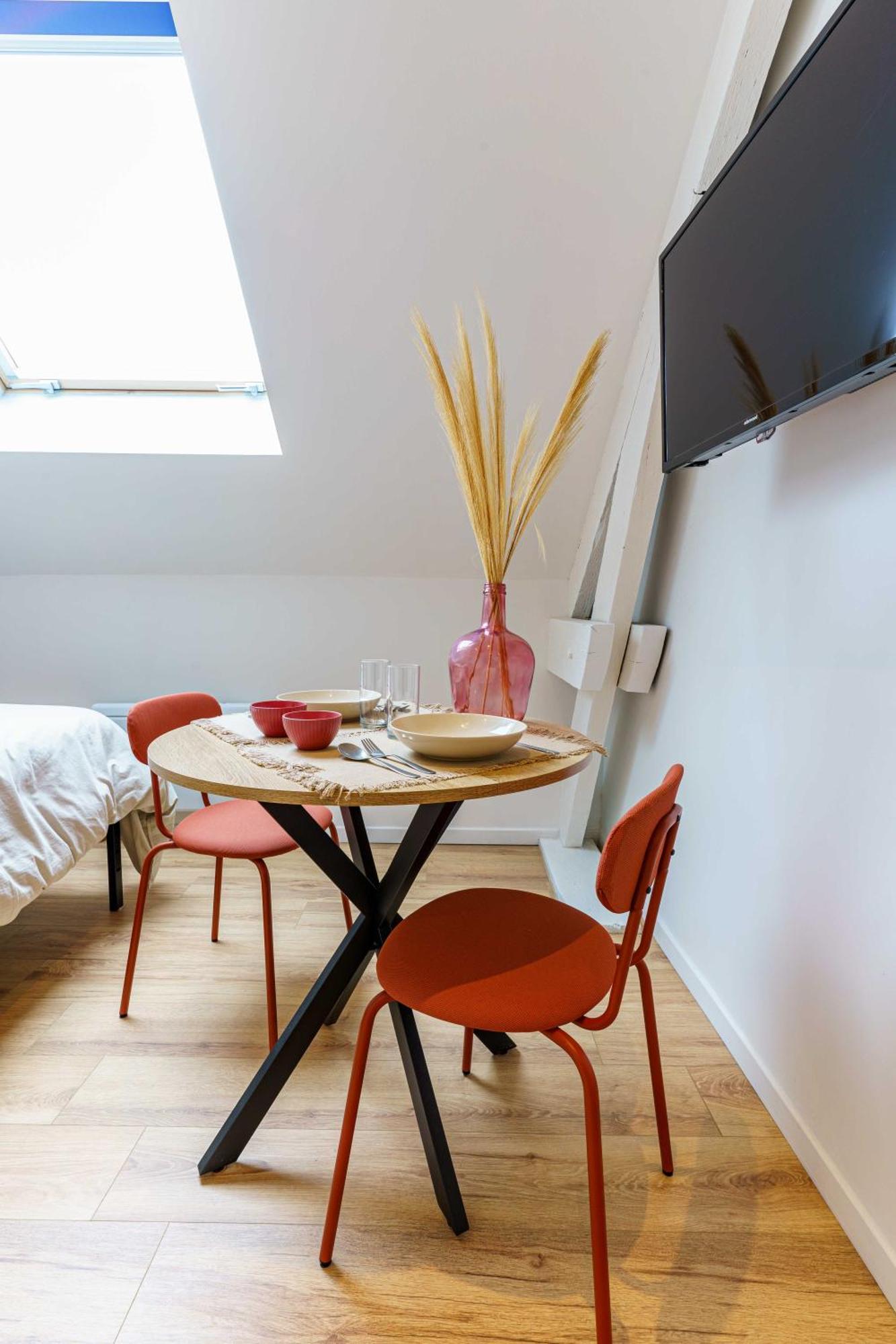 Studio Seduisant 2Pers Wifi Gare Saint-Quentin  Exteriör bild
